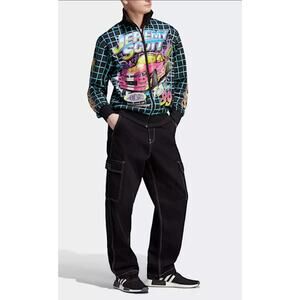 ADIDAS X JEREMY SCOTT Men Rally Graphic Track Jacket Size M NWT $120